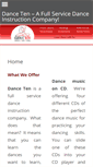 Mobile Screenshot of danceten.net